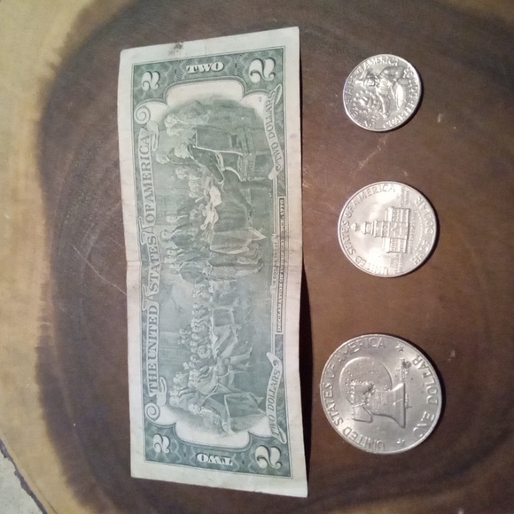 ( Sold ) 1976 Bicentennial Currency Rare Birth Set - Picture 3 of 8